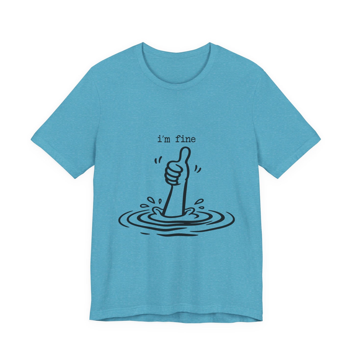 I’m Fine Tee — Funny Thumb-Up Graphic T-Shirt