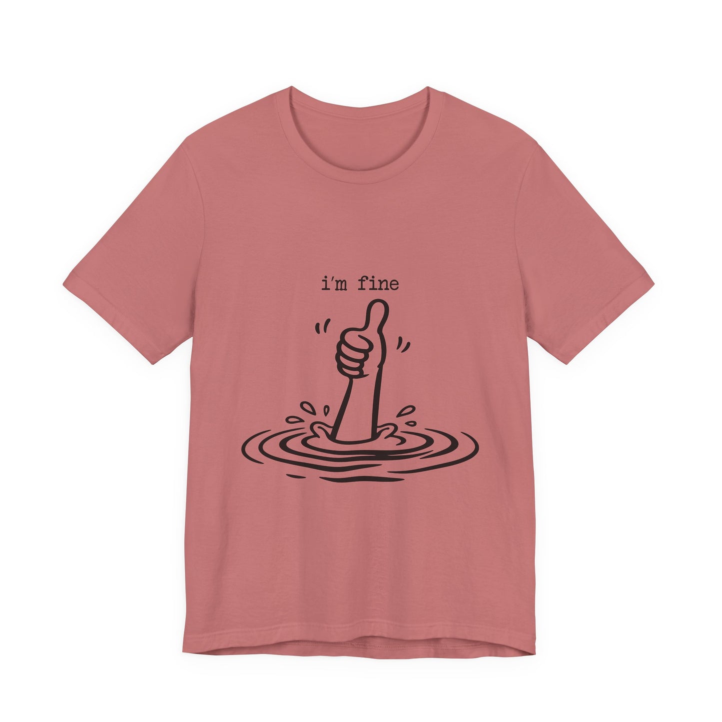 I’m Fine Tee — Funny Thumb-Up Graphic T-Shirt