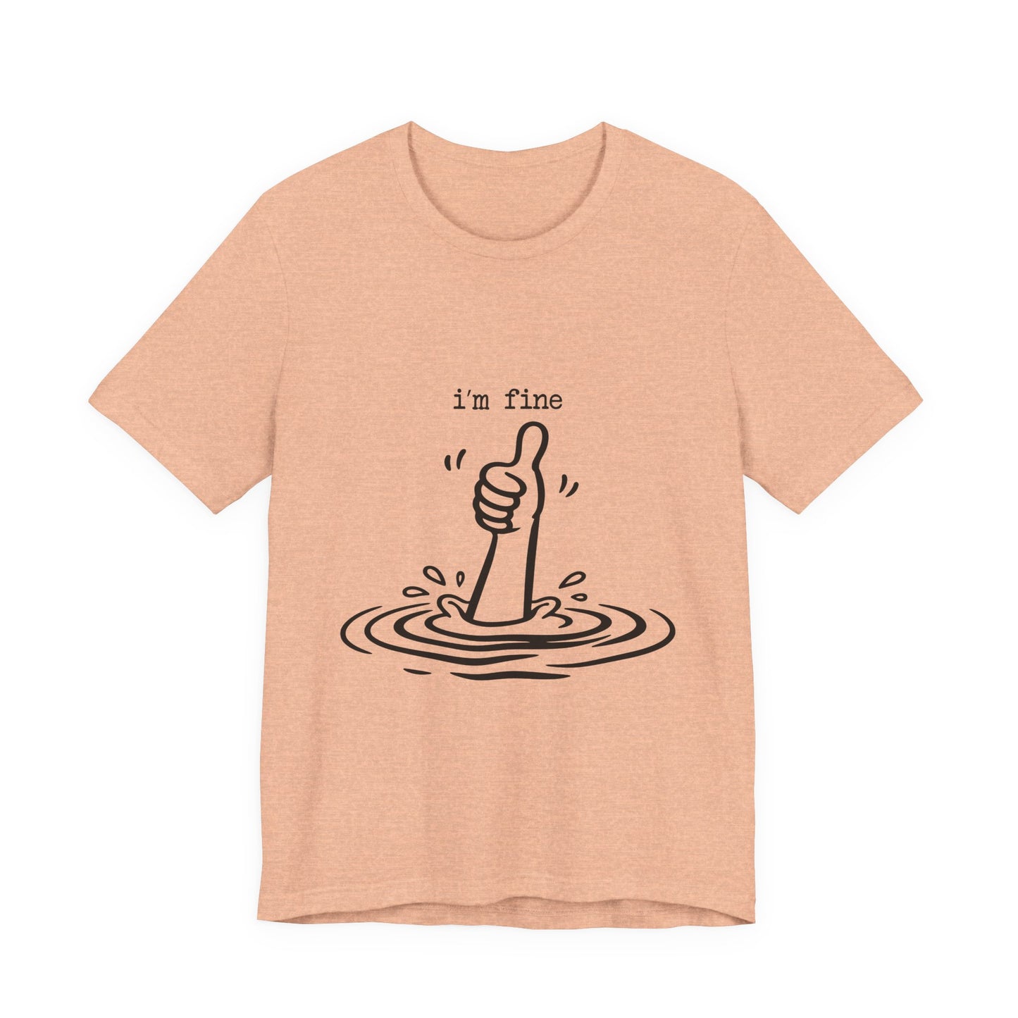 I’m Fine Tee — Funny Thumb-Up Graphic T-Shirt
