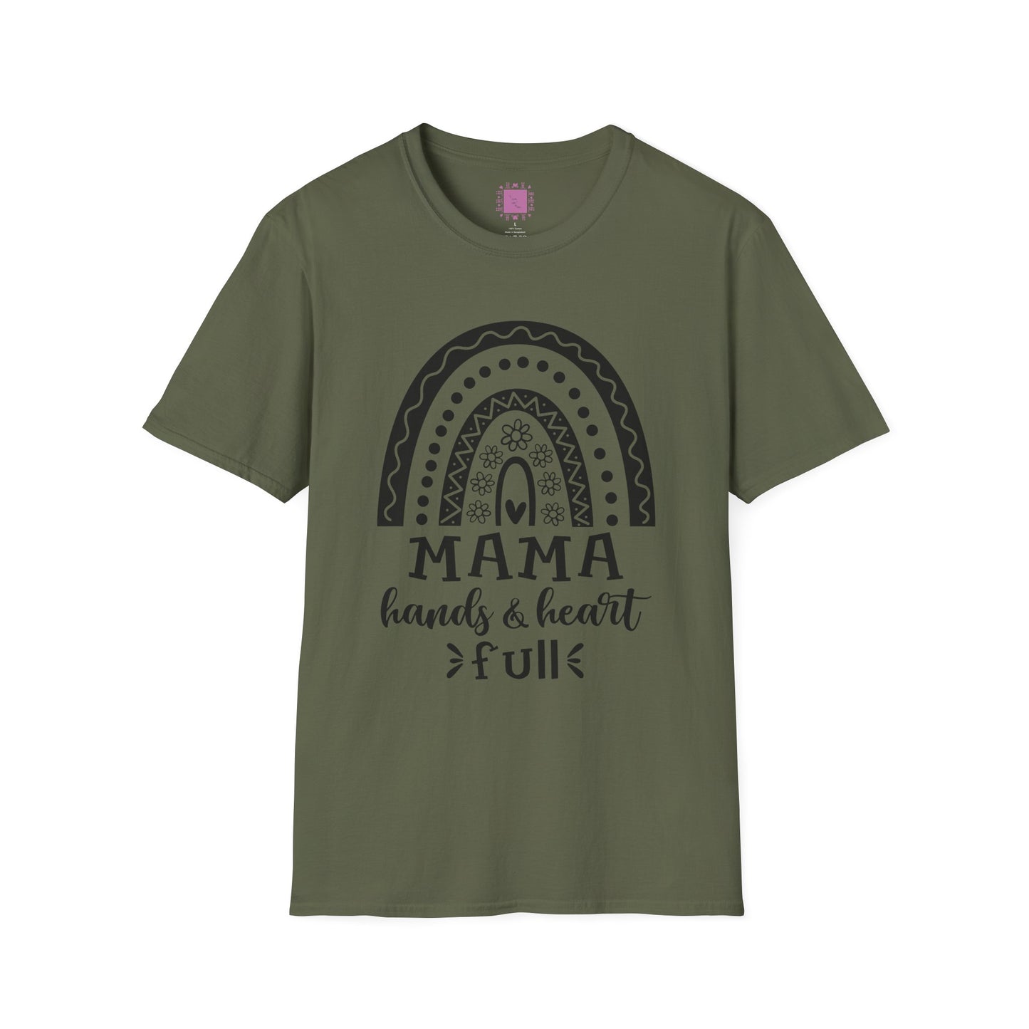 Mama Hands & Heart Full | Love Loud Tee