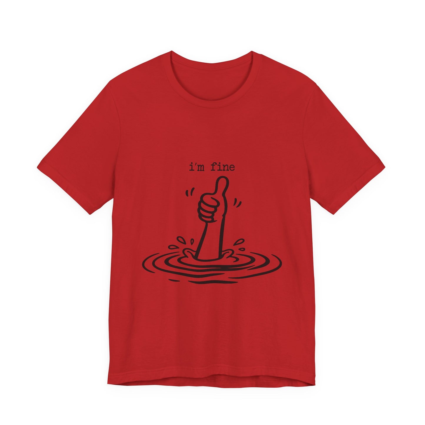 I’m Fine Tee — Funny Thumb-Up Graphic T-Shirt