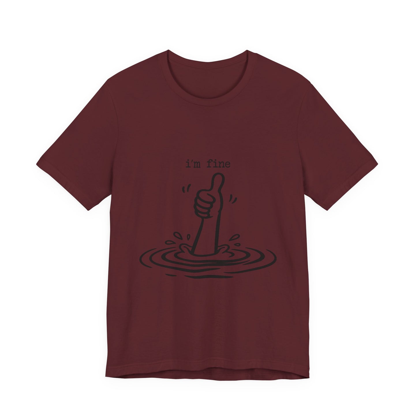 I’m Fine Tee — Funny Thumb-Up Graphic T-Shirt