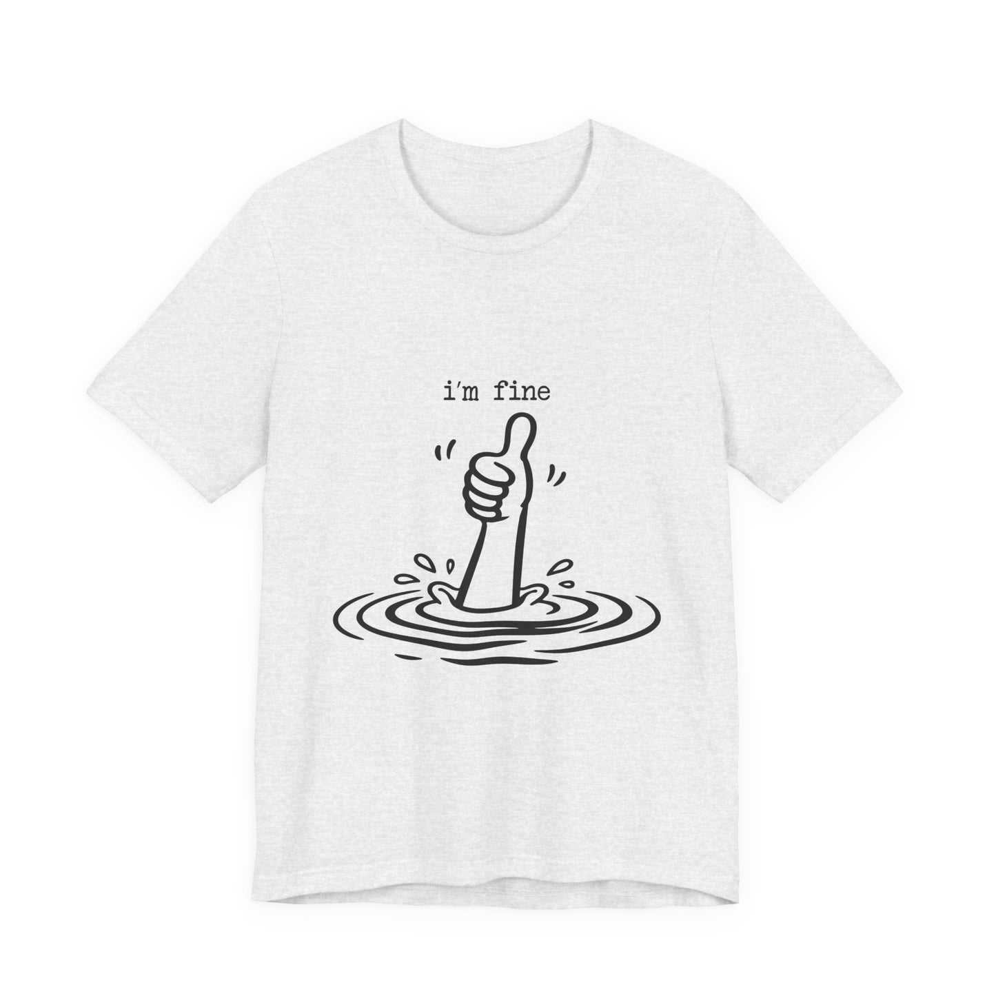 I’m Fine Tee — Funny Thumb-Up Graphic T-Shirt