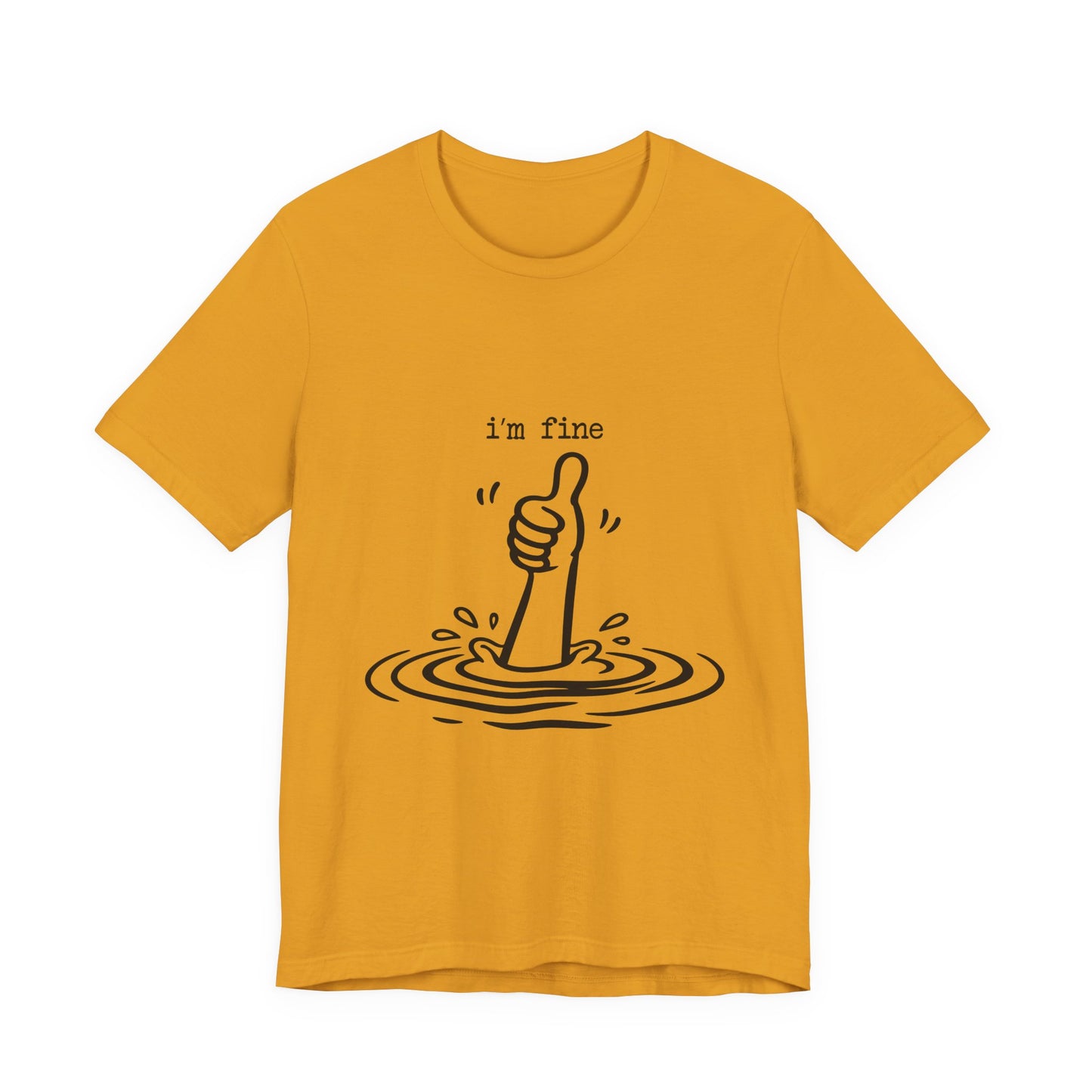 I’m Fine Tee — Funny Thumb-Up Graphic T-Shirt