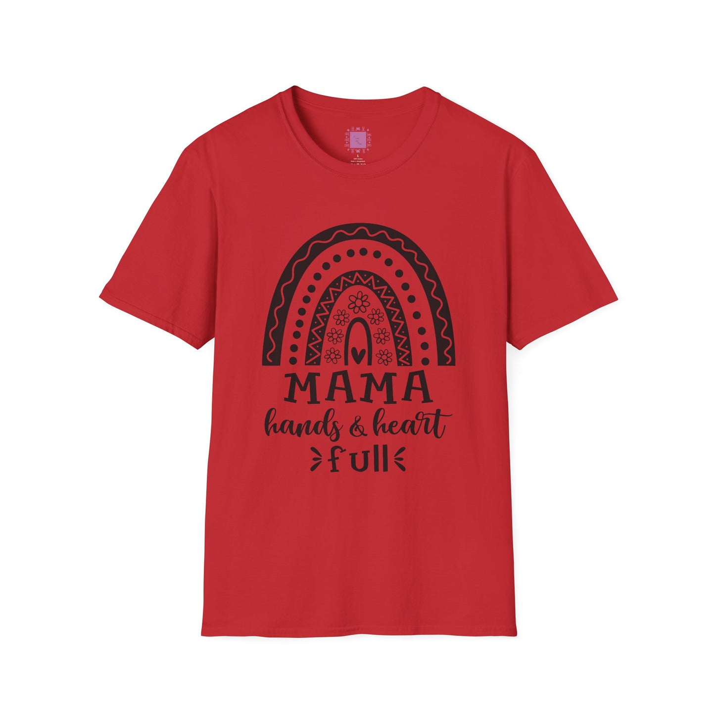 Mama Hands & Heart Full | Love Loud Tee