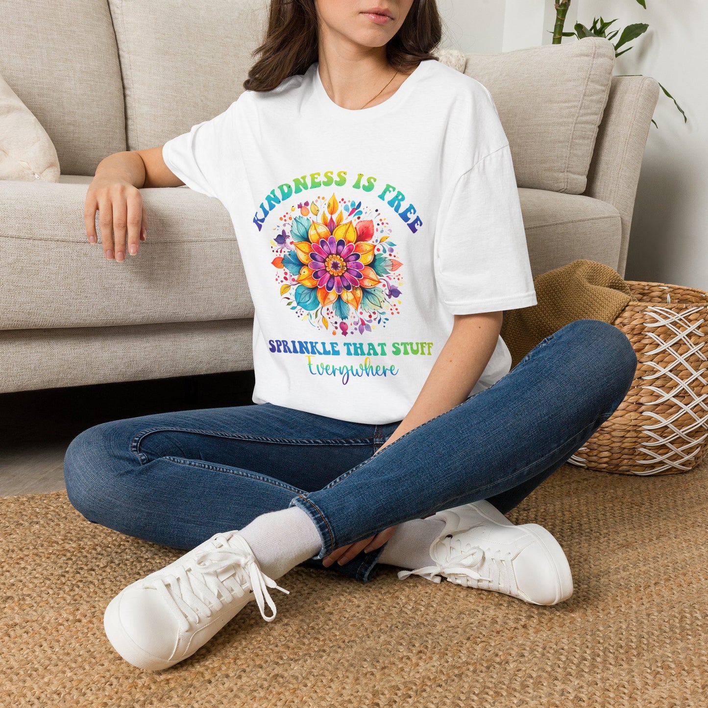 Kindness Is Free Tee | Spread Kindness Everywhere