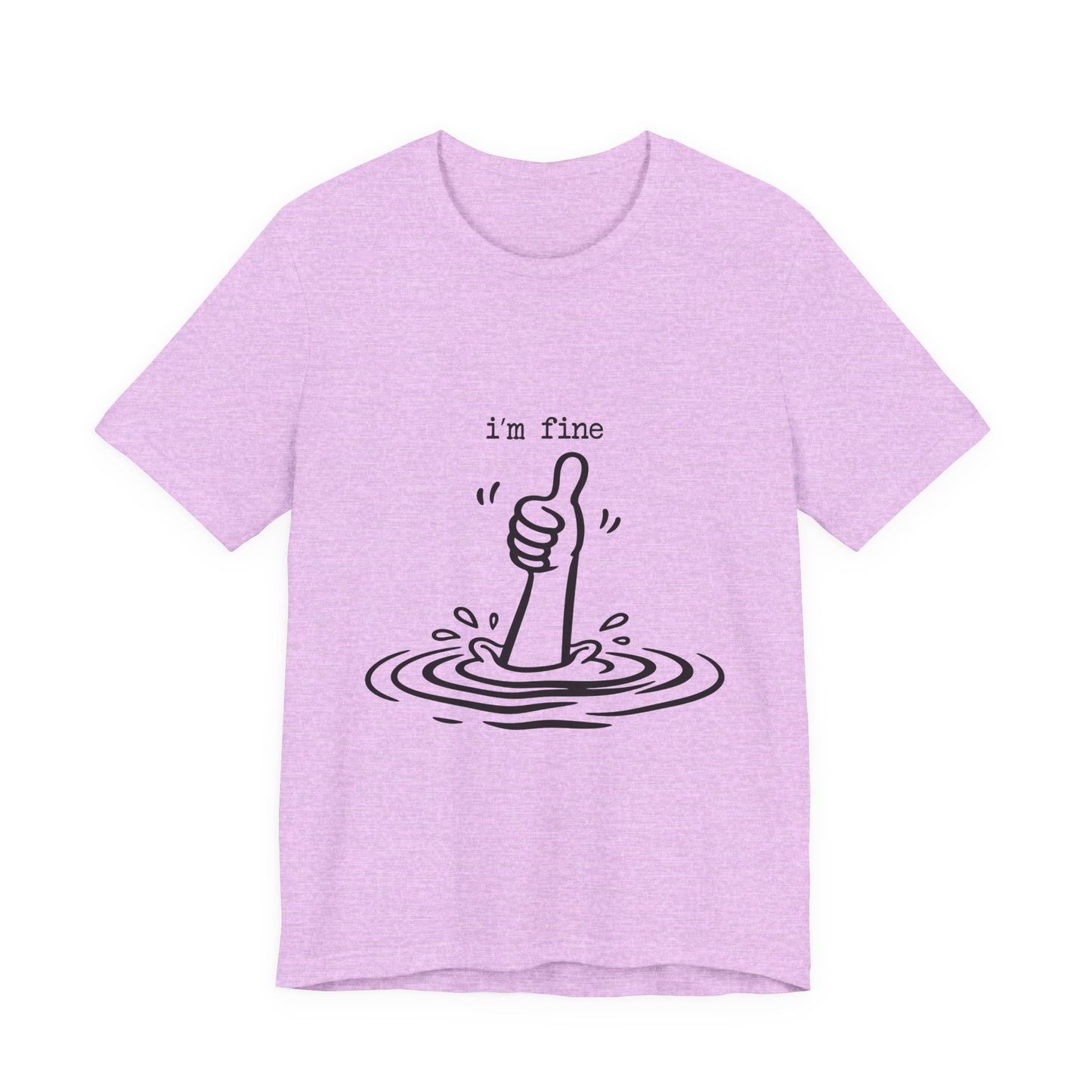 I’m Fine Tee — Funny Thumb-Up Graphic T-Shirt