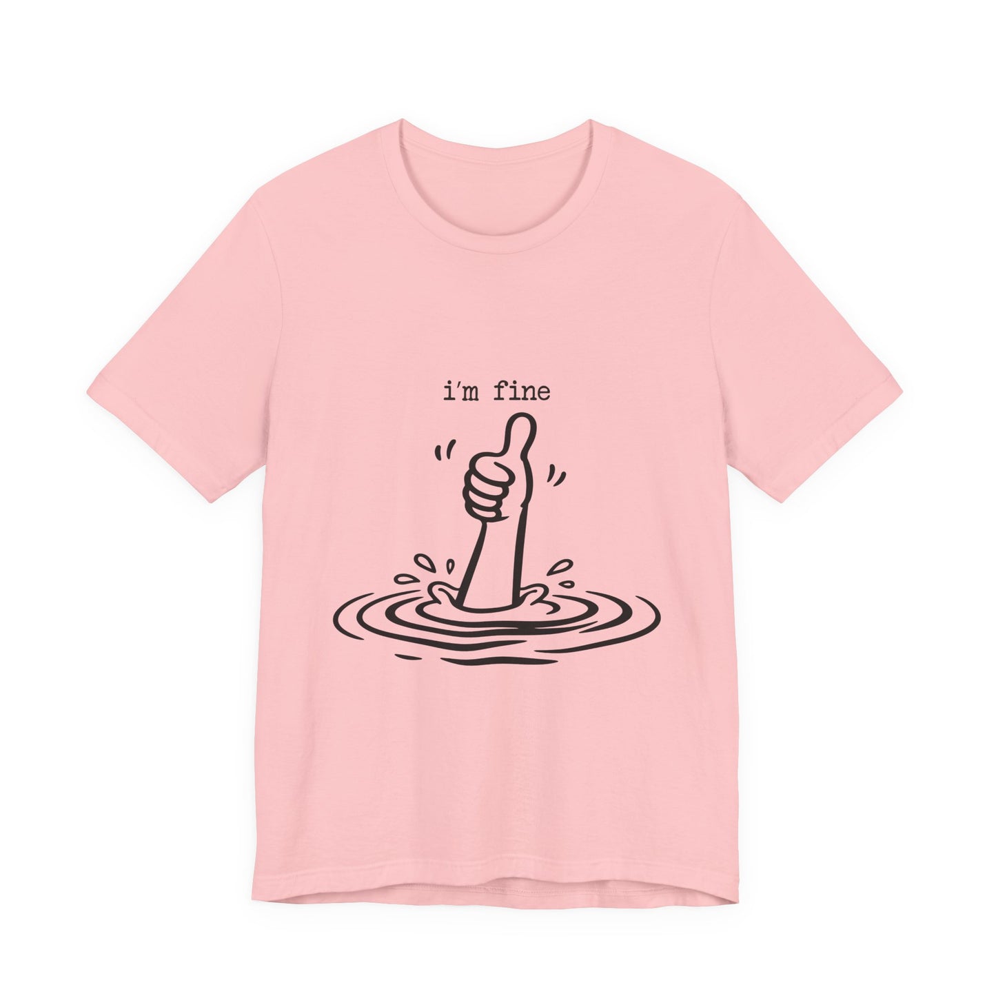 I’m Fine Tee — Funny Thumb-Up Graphic T-Shirt