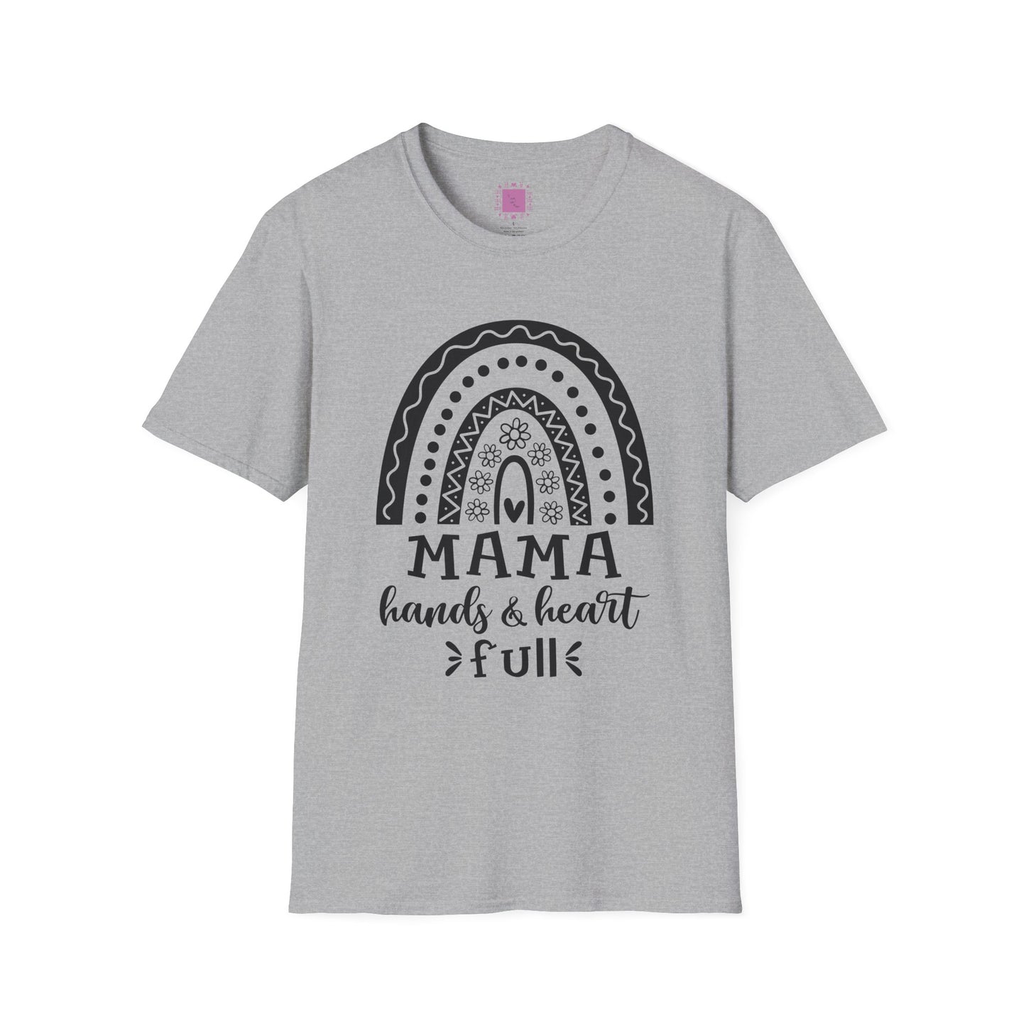 Mama Hands & Heart Full | Love Loud Tee