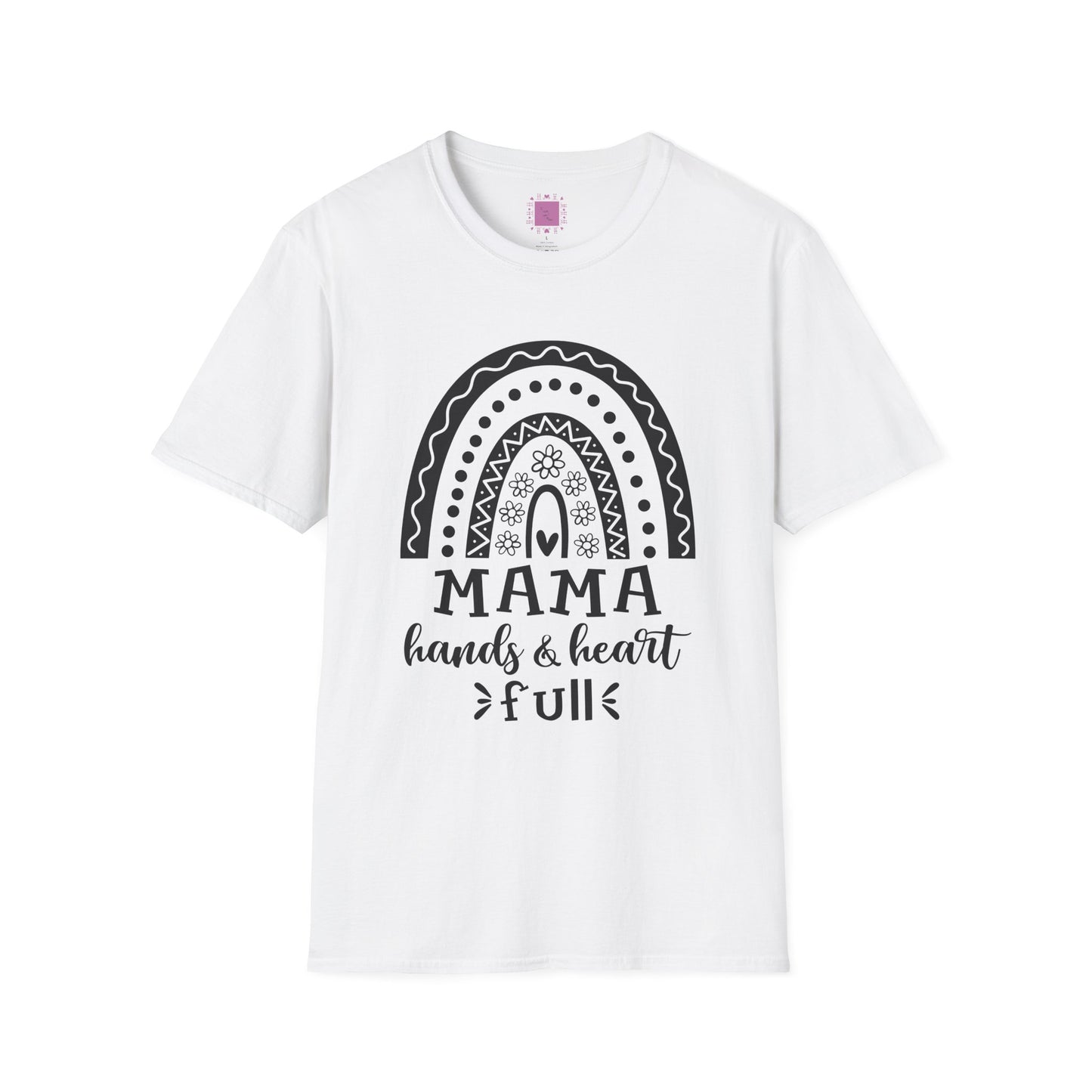 Mama Hands & Heart Full | Love Loud Tee